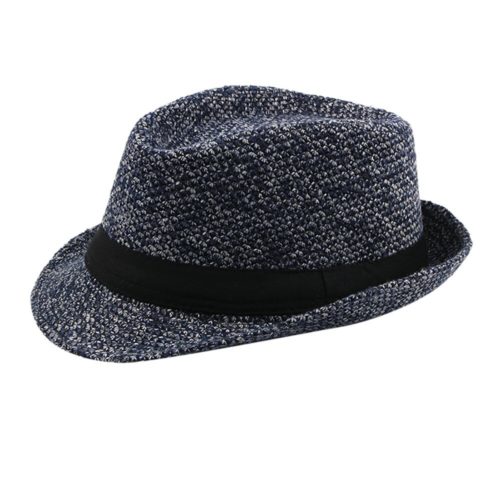 Vintage Black Fedora Hat